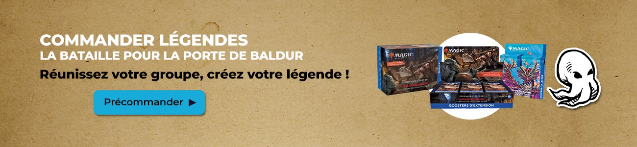 Bannière Magic Commander Legends: Battle for Baldur's Gate