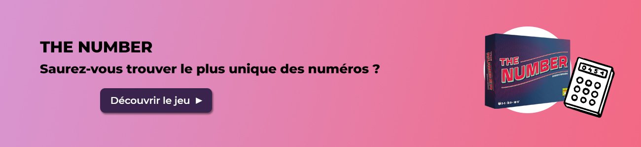 Bannière Jeux The Number