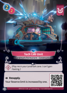 Unité Lab Tech - F Lyra