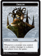 Emblème Vraska, reine des Golgari / Humain (1/1)