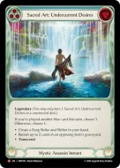 Sacred Art: Undercurrent Desires (blue)