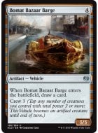 Barge du bazar de Bomat