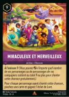Miraculeux et merveilleux