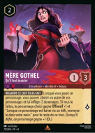 Mère Gothel - Qu'il faut écouter