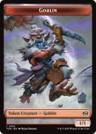 Gobelin (1/1, rouge) / Guerrier (1/1, rouge)