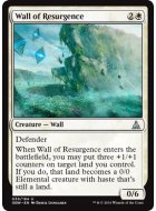 Mur de résurgence