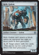 Golem à relique