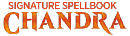 Logo Signature Spellbook : Chandra