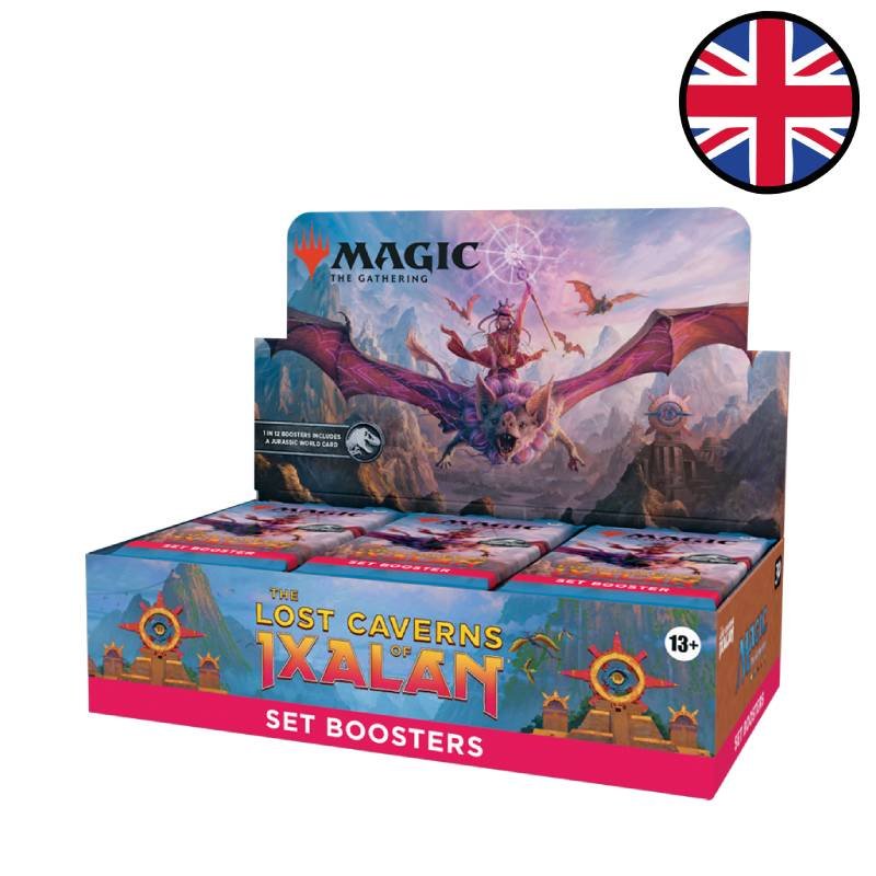 Boite de 30 boosters d'extension Les cavernes oubliées d'Ixalan - Magic EN  - Acheter vos produits Magic The Gathering - Playin by Magic Bazar