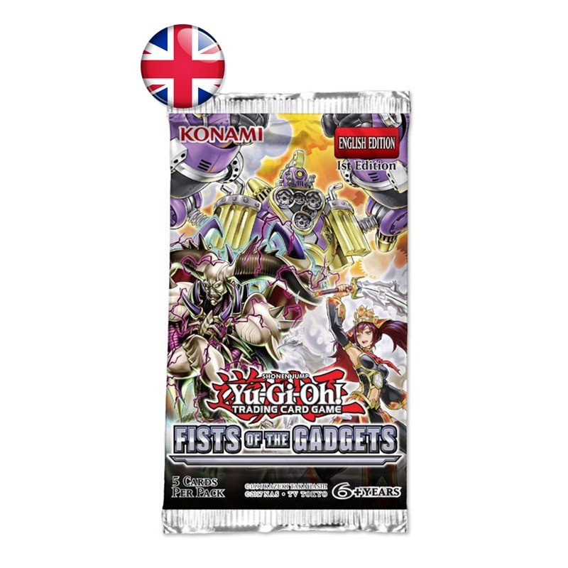EN FRANCAIS YUGIOH BOITE DE 24 BOOSTERS LES POINGS DES GADGETS
