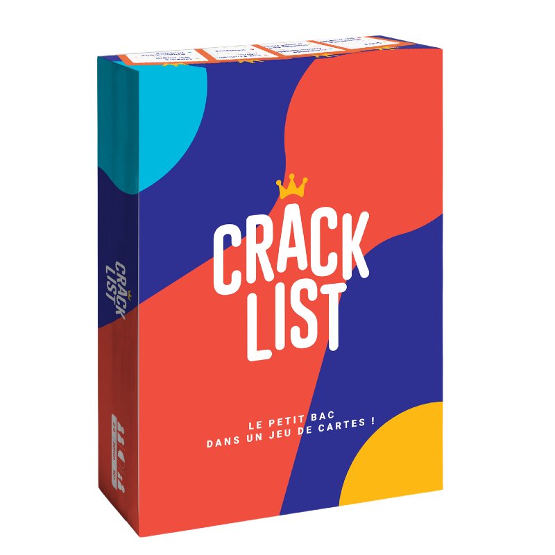 Crack List - Acheter vos Jeux de société en famille & entre amis