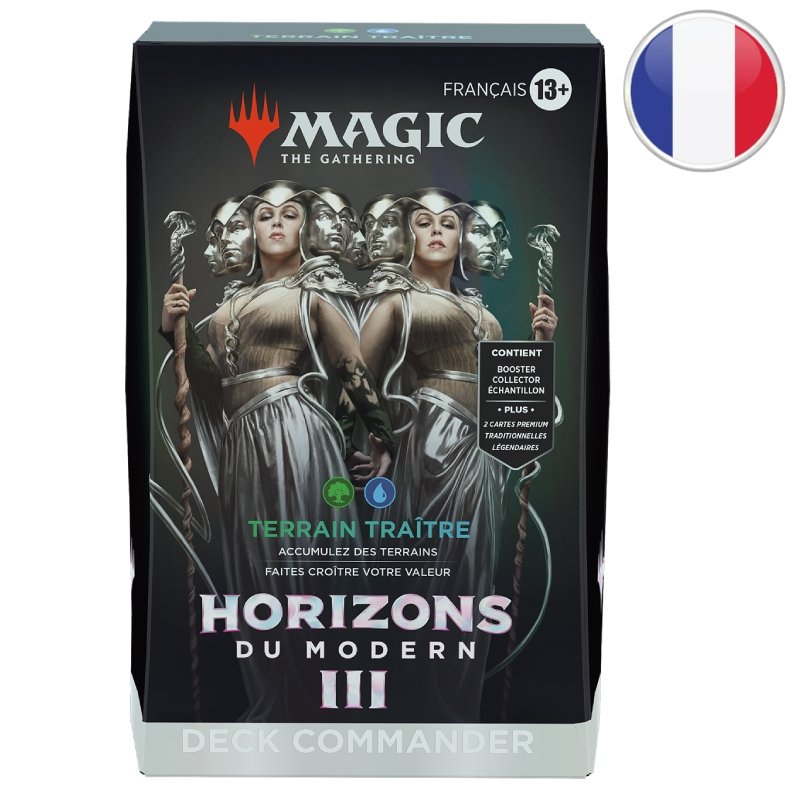 Deck Commander Terrain Traître Horizons du Modern 3 Magic FR Acheter vos produits Magic The