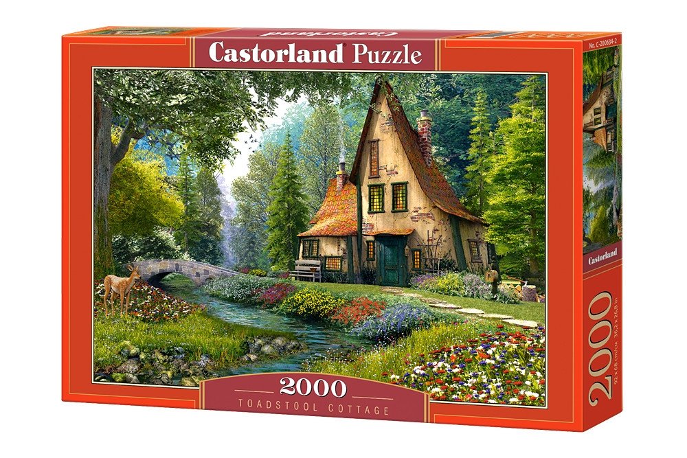 Puzzle 2000 Pièces Dominic Davison Toadstool Cottage Acheter Vos