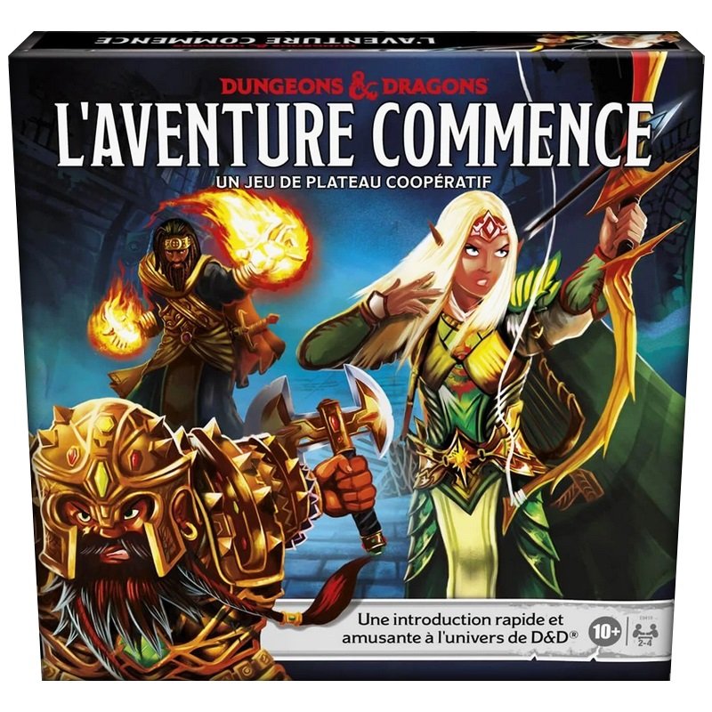 Hachette Collection Donjons Et Dragons Donjons & Dragons - L'Aventure Commence - Acheter vos Jeux de société