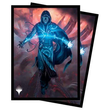 100 pochettes jace lesprit perfectionne magic tous phyrexians ultra pro 