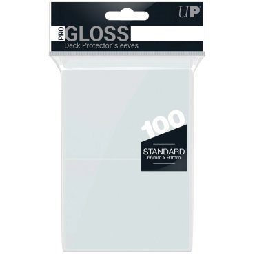 100 pochettes transparent ultra pro 82689 