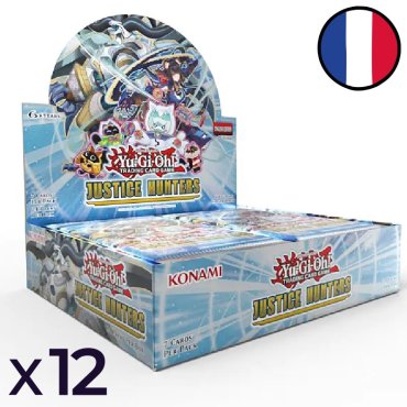 12 boites chasseurs de justice yu gi oh fr 