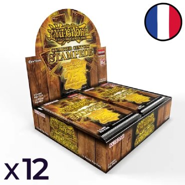 12 boites quarter century stampede yu gi oh fr 