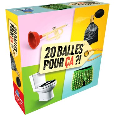 20 balles pour ca jeu blue orange boite de jeu 