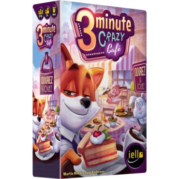 3 minute crazy cafe jeu iello boite de jeu 