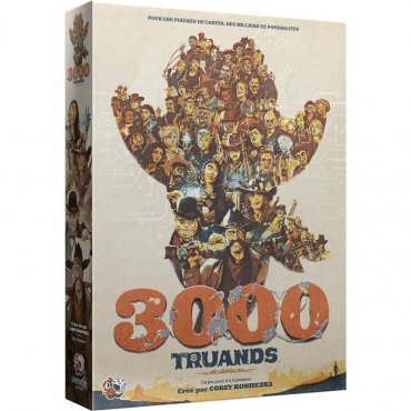 3000 truands boite de jeu 