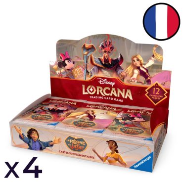 4 displays lorcana regne de jafar 