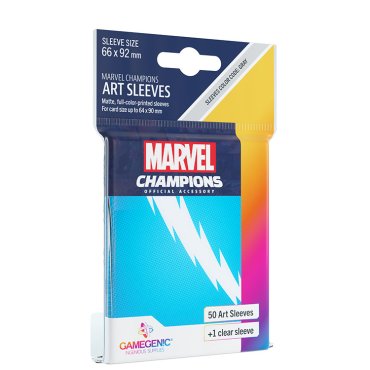 501 pochettes art quicksilver marvel champions 66x91 mm gamegenic 