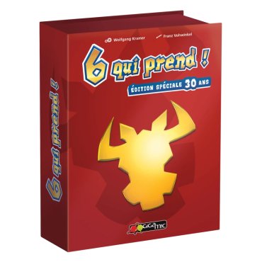 6 qui prend anniversaire jeu gigamic boite de jeu 