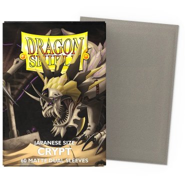 60 pochettes dual matte format japonais crypt dragon shield 