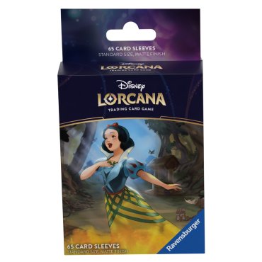 65 pochettes blanche neige le retour d ursula disney lorcana boite 