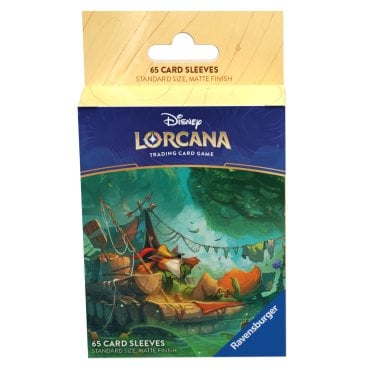 65 pochettes les terres d encres robin des bois disney lorcana boite 