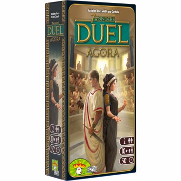 7 wonders duel extension agora jeu repos production boite 