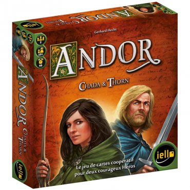 andor chada et thorn jeu iello boite 