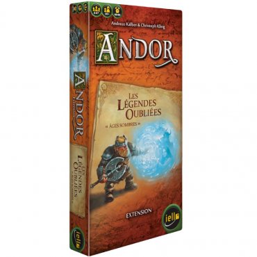 andor extension les legendes oubliees ages sombres jeu iello boite 