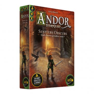 andor storyquest sentiers obscurs boite de jeu 