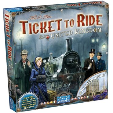 aventuriers du rail extension royaume uni uk pennsylvanie jeu days of wonder boite 