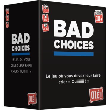 bad choices jeu ole boite de jeu 