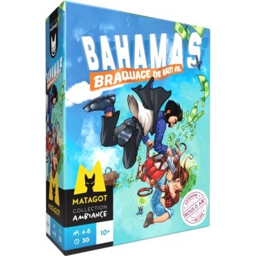 bahamas braquage de haut vol boite de jeu 