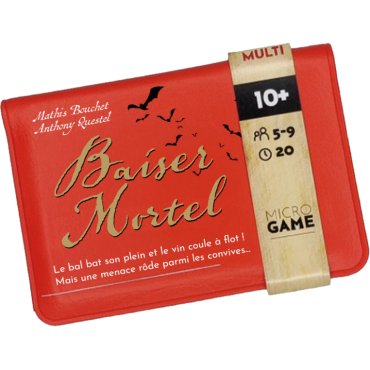 baiser mortel jeu microgame etui de jeu 
