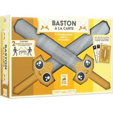 baston a la carte jeu exploding kitten boite de jeu 