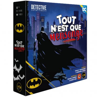 batman tout nest que mensonge boite de jeu 