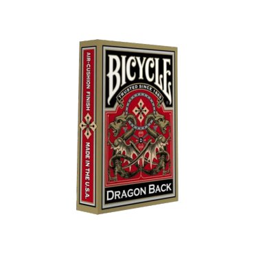 bicycle gold dragon back 