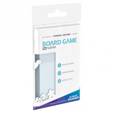 board game sleeves ultimate guard 7 wonders 67x103 