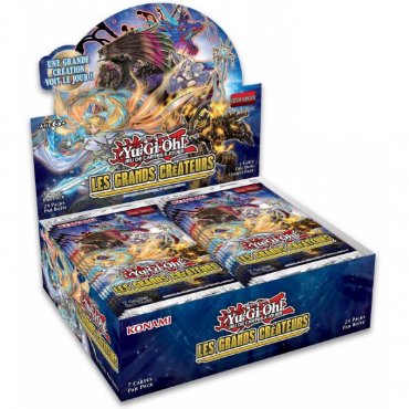 boite 24 boosters grands createurs yu gi oh fr  