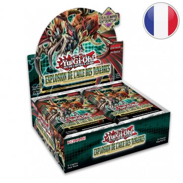 boite 24 boosters yu gi oh explosion de laile des tenebres fr 