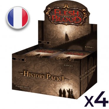 boite booster flesh and blood history pack1 deluxe fr x4 