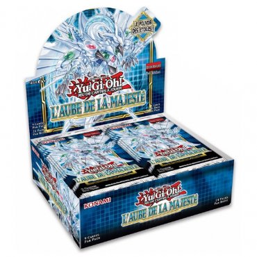 boite de 24 boosters l aube de la majeste yugioh fr 