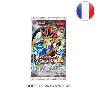 boite de 24 boosters metal raiders yu gi oh fr 