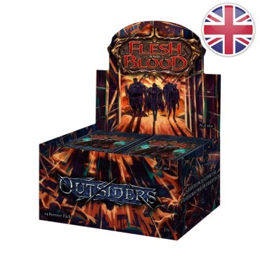 boite de 24 boosters outsiders flesh and blood en 