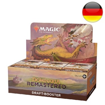 boite de boosters de draft dominaria remastered allemand 